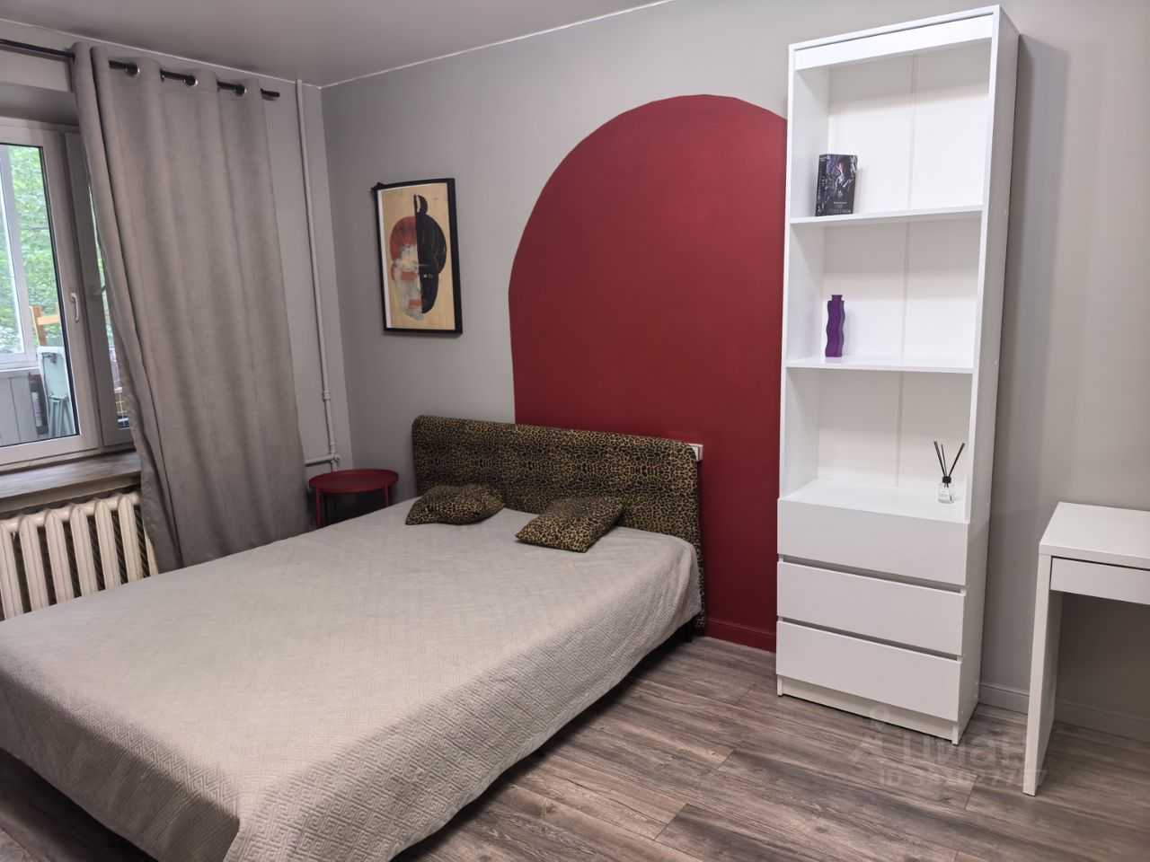 1-комнатная квартира, 34,5 м²