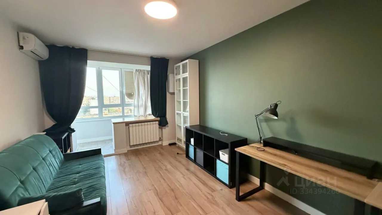 1-комнатная квартира, 40 м² — фотография 2