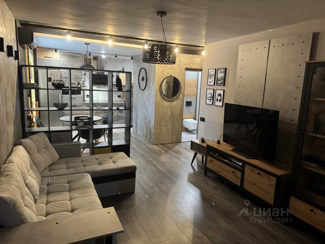 2-комнатная квартира, 54 м²