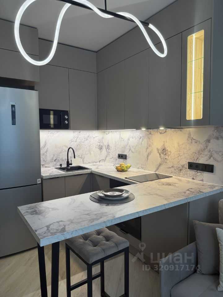 1-комнатная квартира, 23,1 м²