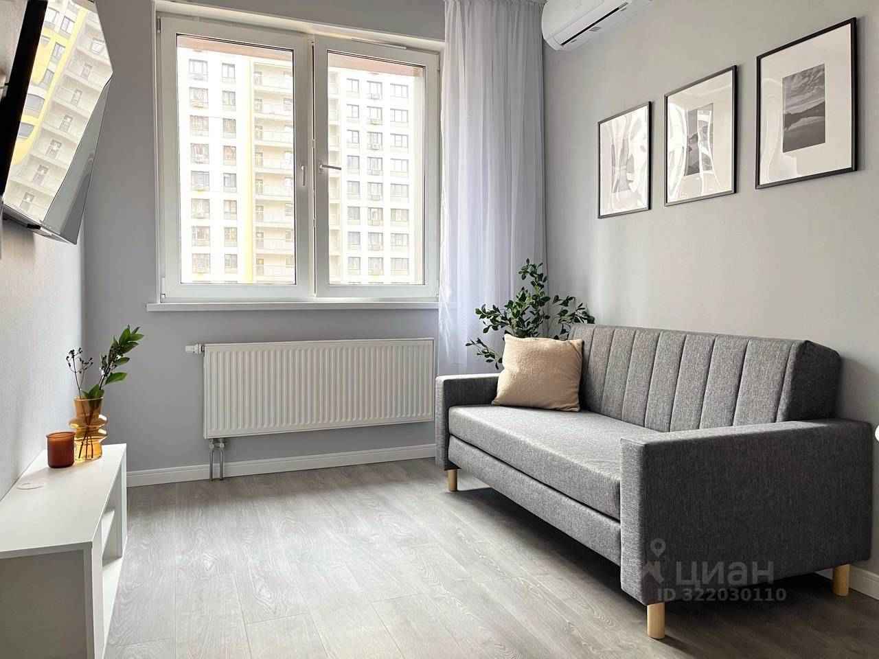 2-комнатная квартира, 38 м² — фотография 3
