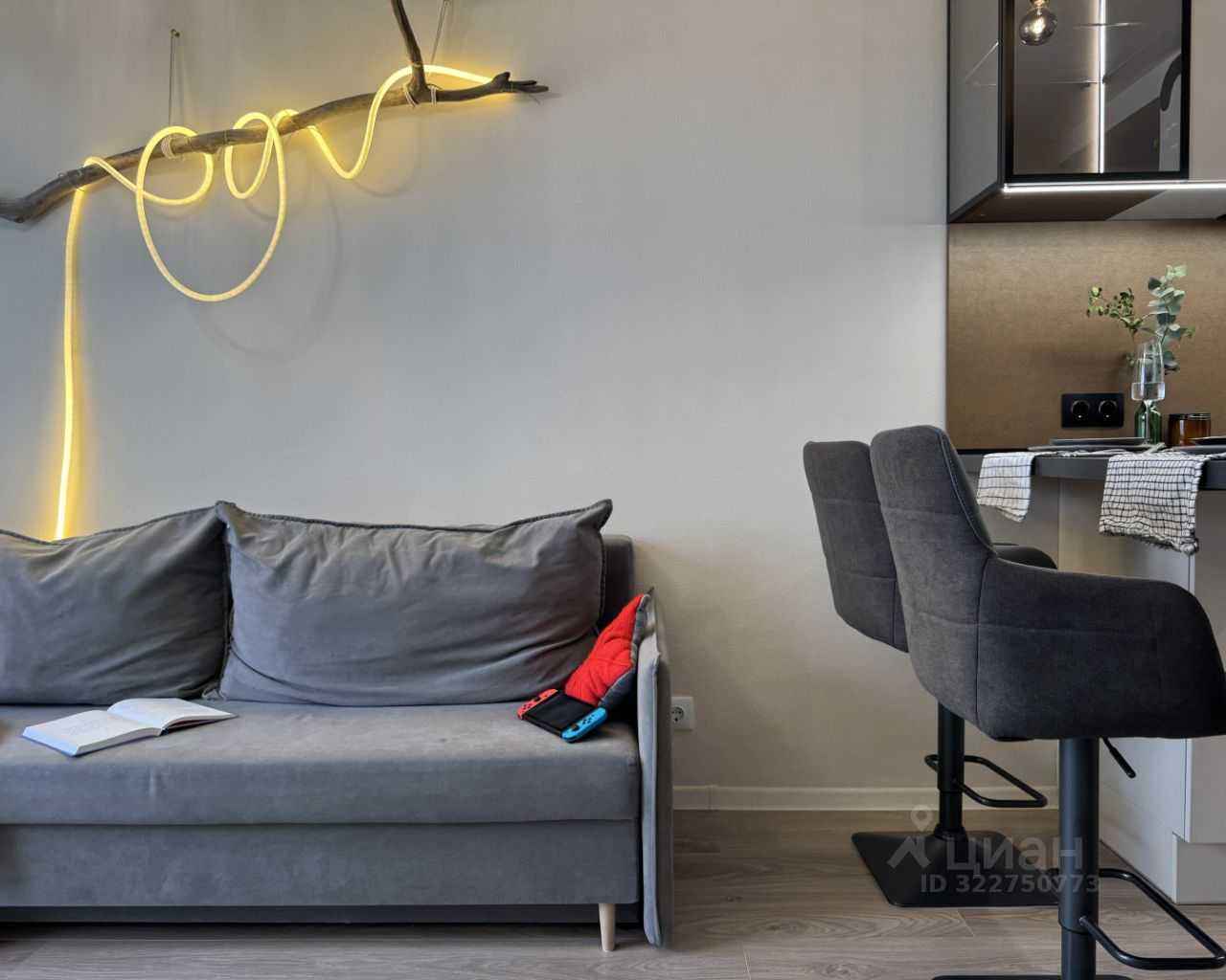 1-комнатная квартира, 32 м² — фотография 3