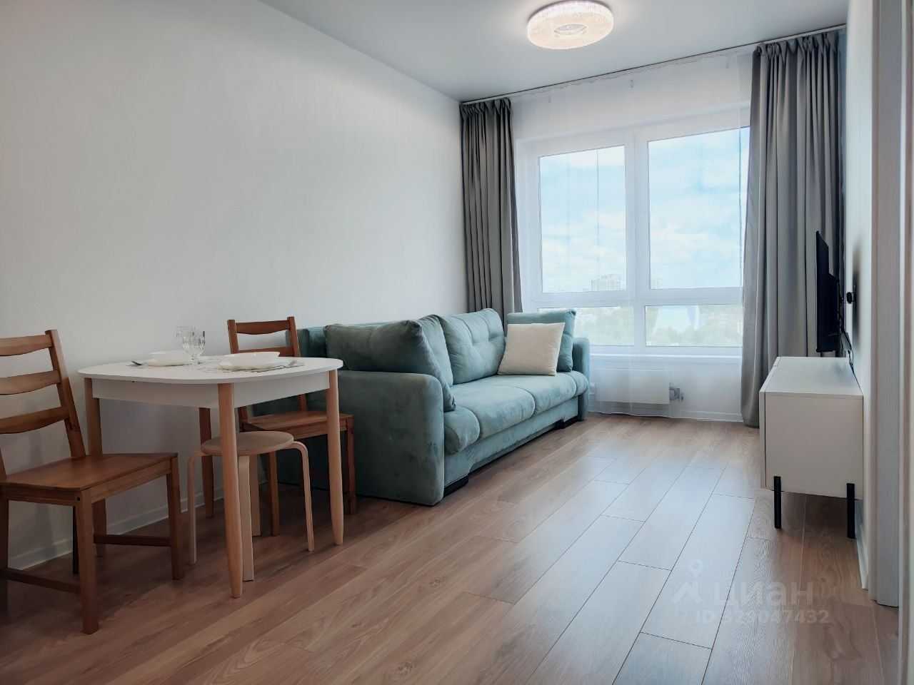 1-комнатная квартира, 32,2 м² — фотография 2