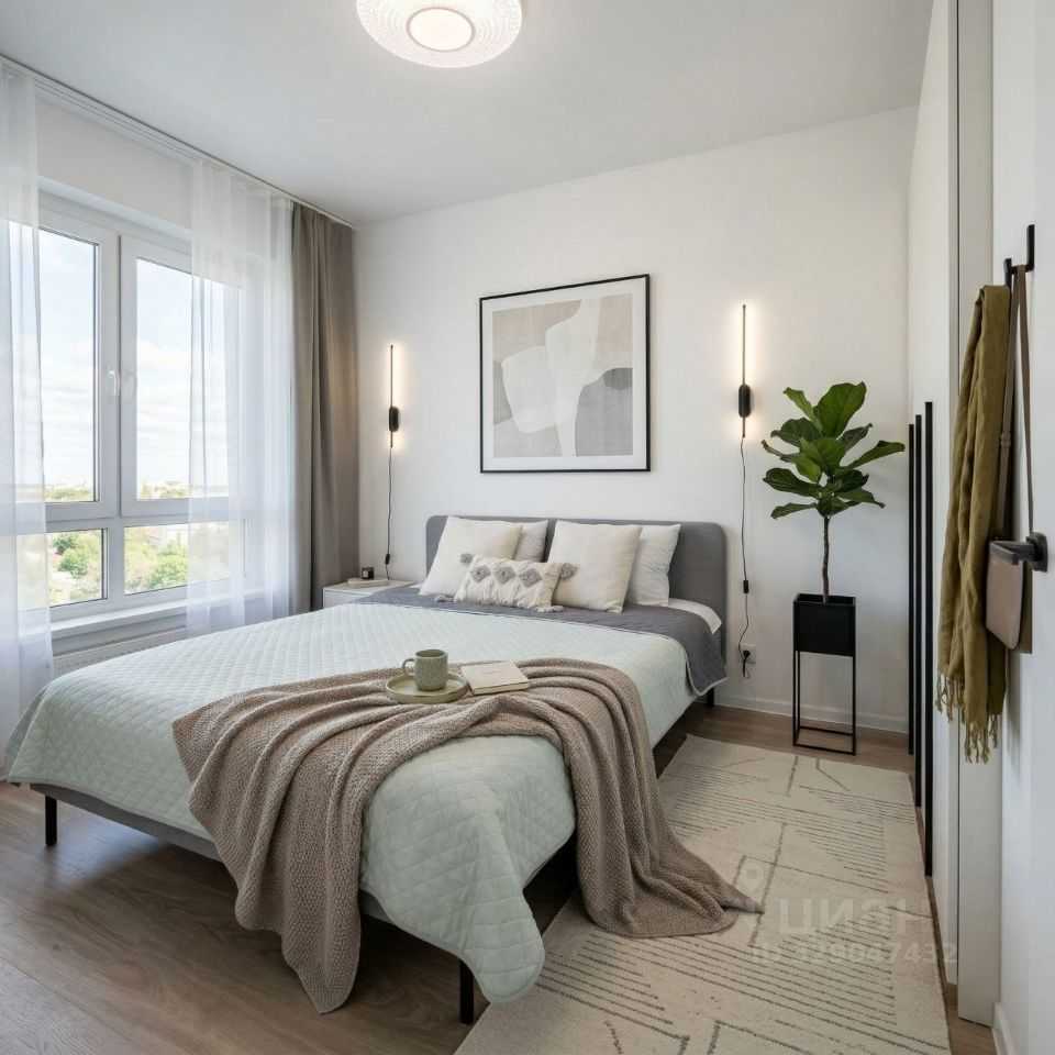 1-комнатная квартира, 32,2 м²