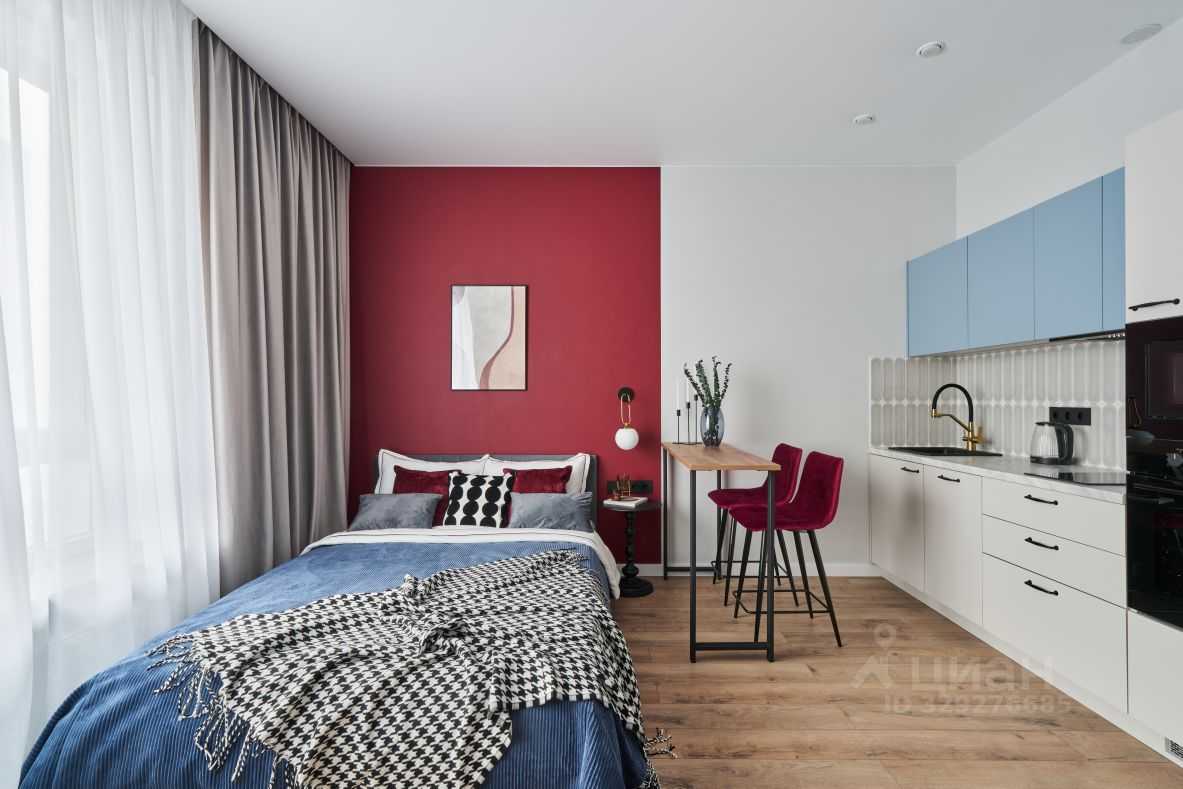 1-комнатная квартира, 28 м² — фотография 3