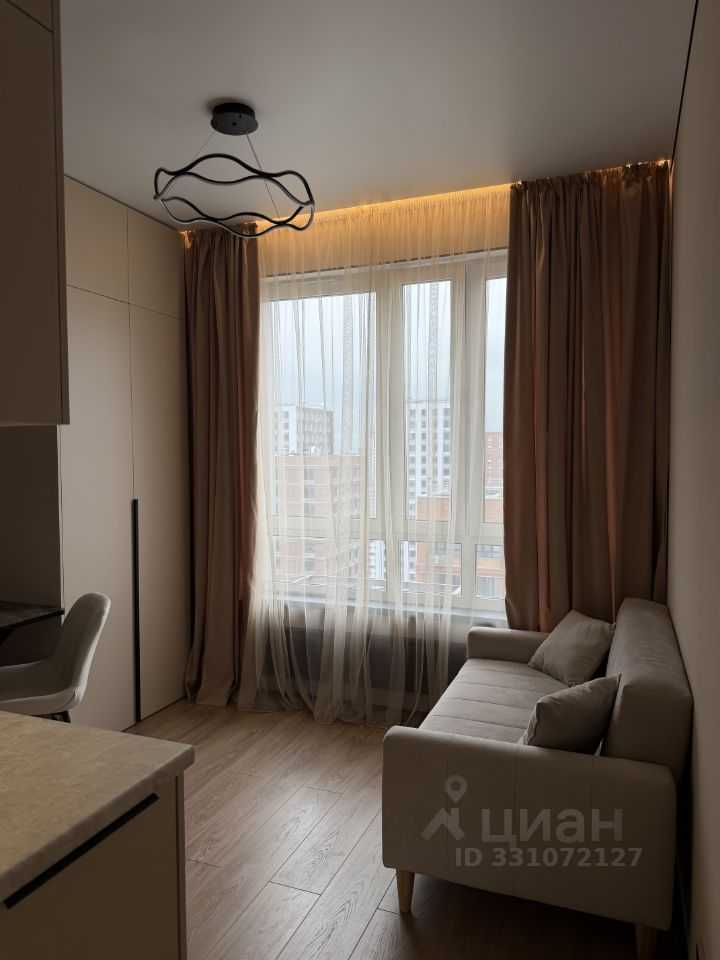 1-комнатная квартира, 22,5 м²