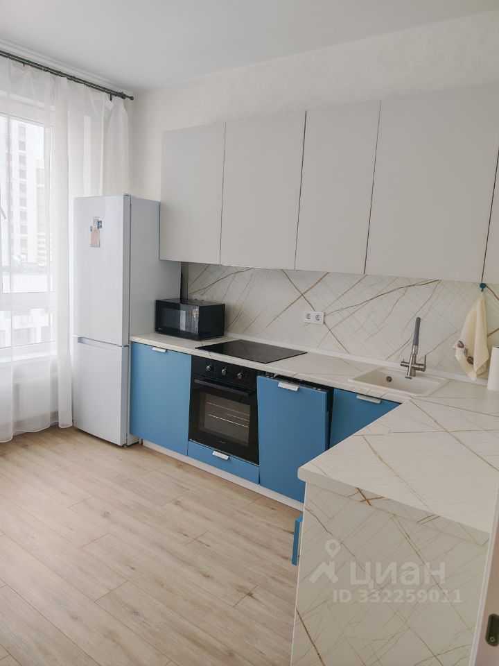 1-комнатная квартира, 38 м²