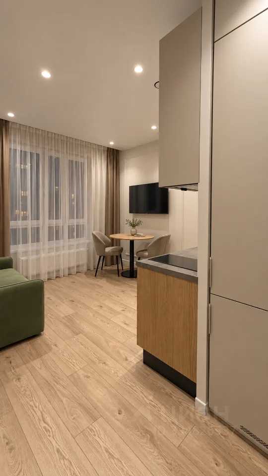 1-комнатная квартира, 34 м² — фотография 2