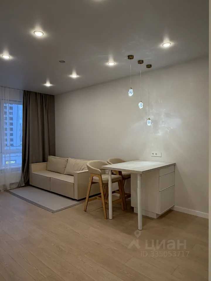 1-комнатная квартира, 39 м² — фотография 3