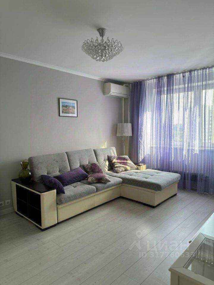 1-комнатная квартира, 38,5 м²