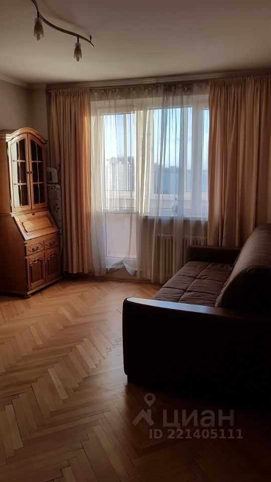 1-комнатная квартира, 38 м²