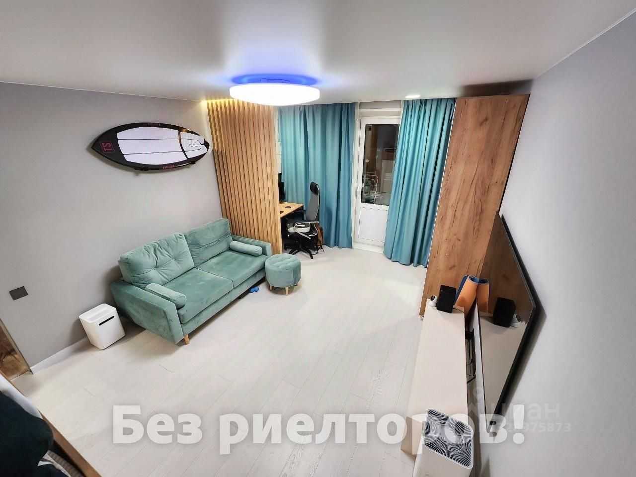 1-комнатная квартира, 35 м²