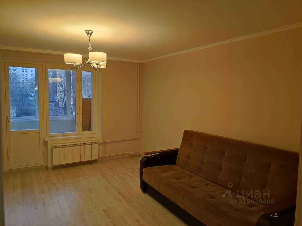 2-комнатная квартира, 56 м² — фотография 3