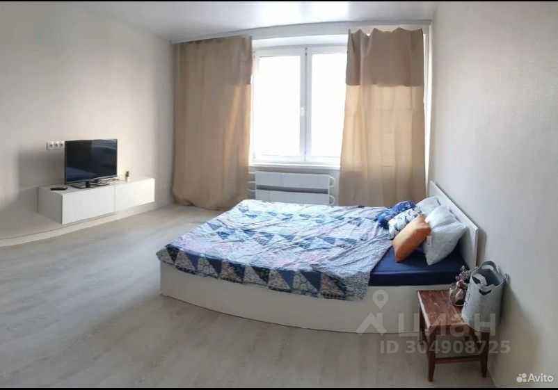 1-комнатная квартира, 35 м²