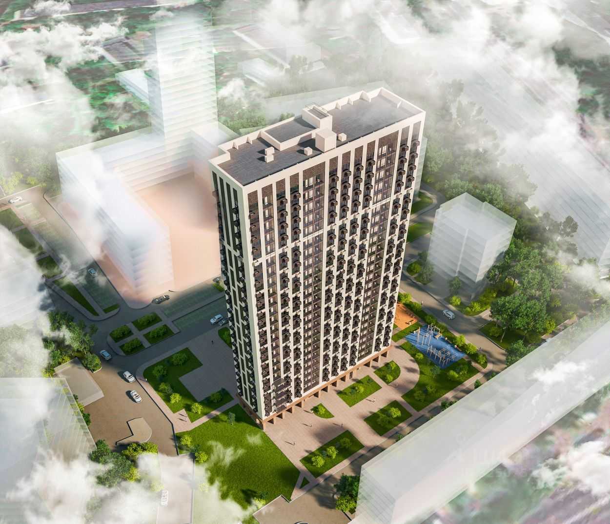 2-комнатная квартира, 58 м²