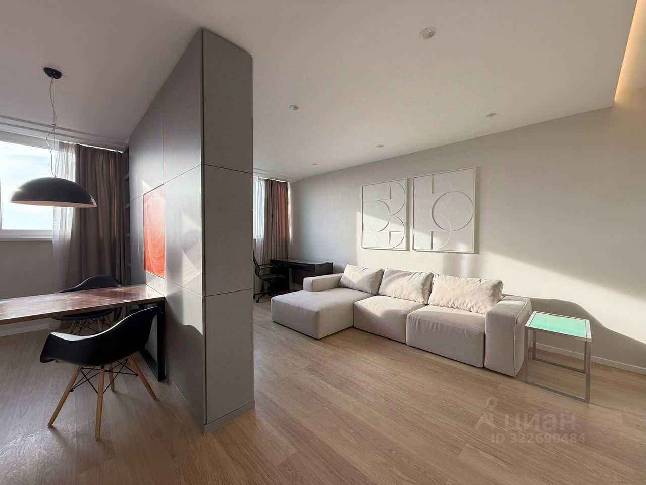 1-комнатная квартира, 50 м² — фотография 3