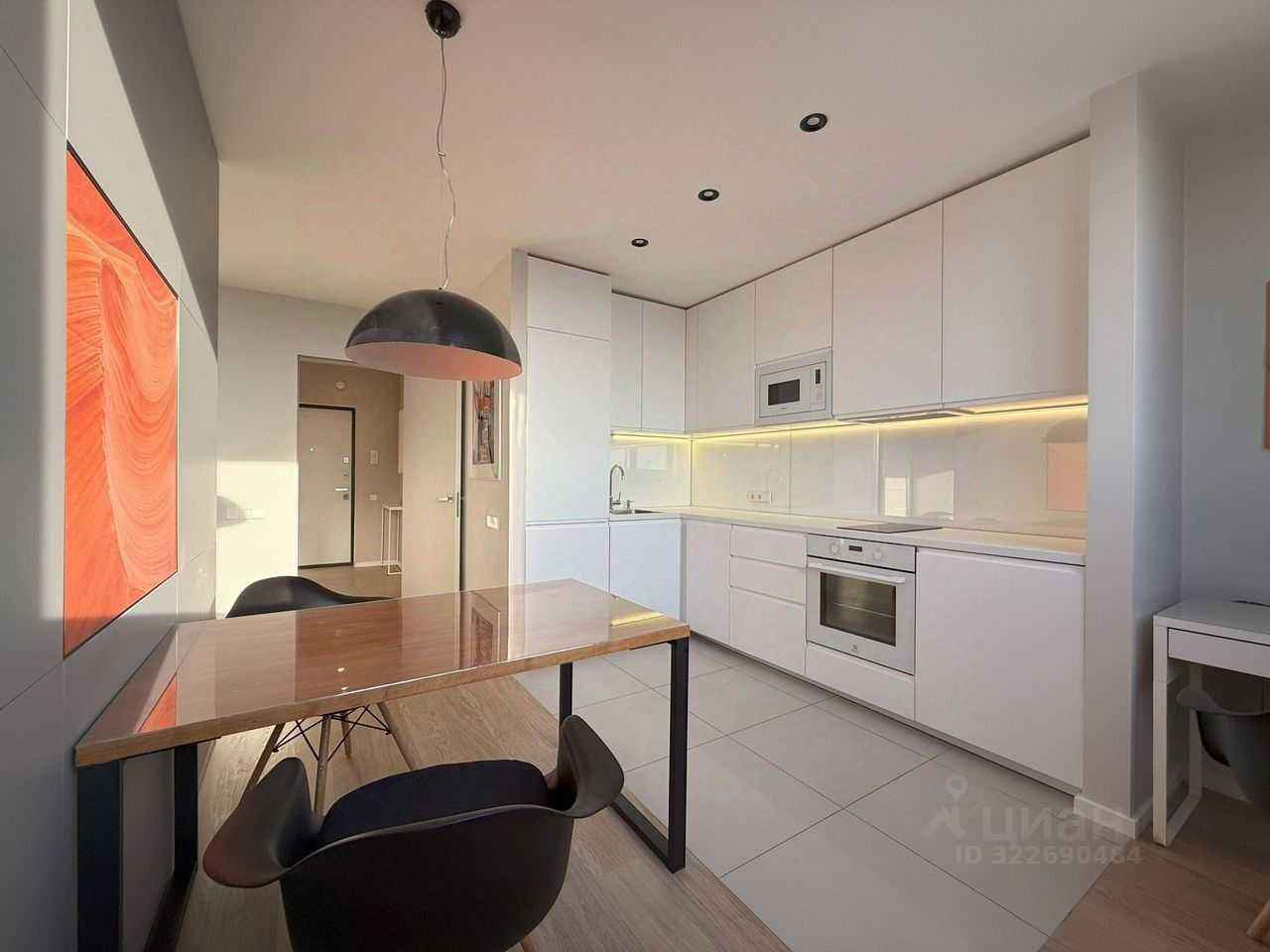 1-комнатная квартира, 50 м² — фотография 2
