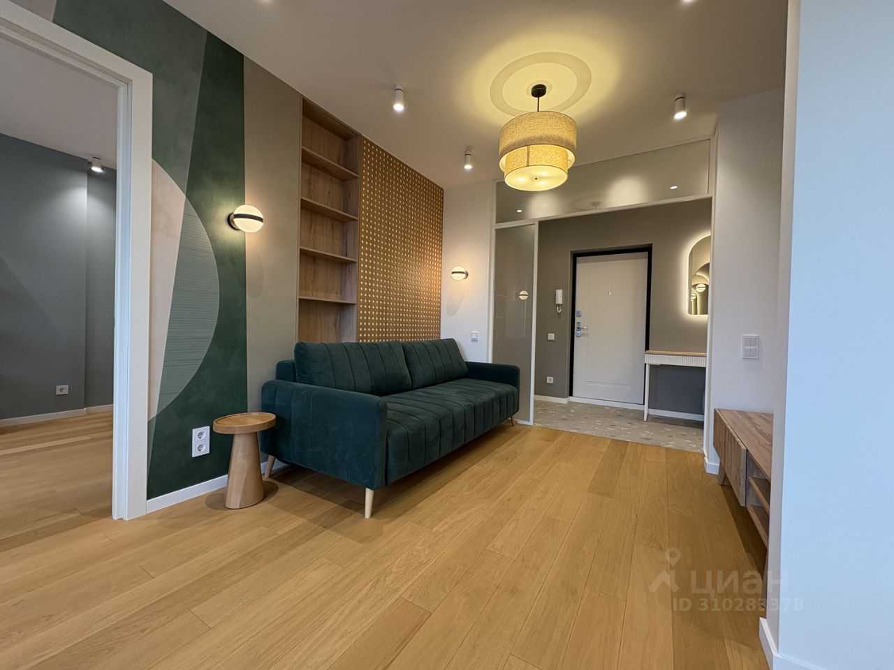 2-комнатная квартира, 55,1 м² — фотография 3