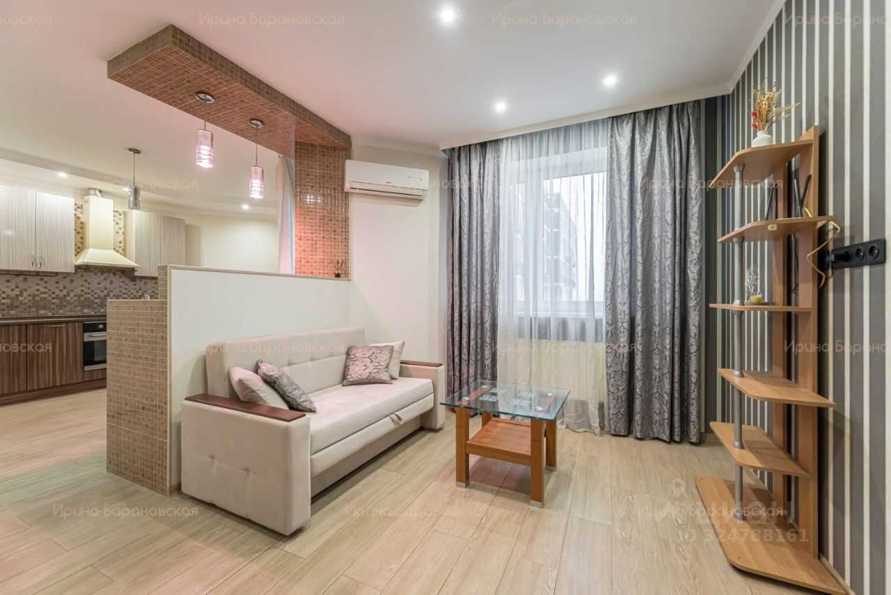 1-комнатная квартира, 48,7 м²