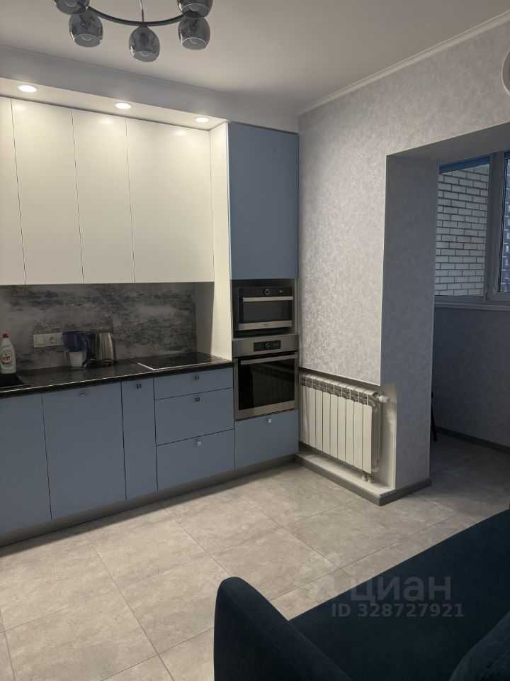 1-комнатная квартира, 39 м²