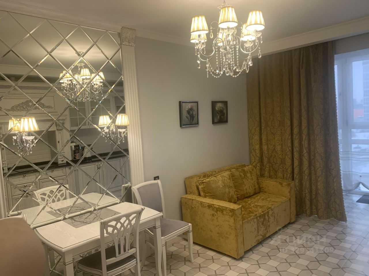1-комнатная квартира, 61 м² — фотография 3