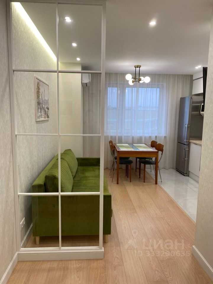 1-комнатная квартира, 46 м²
