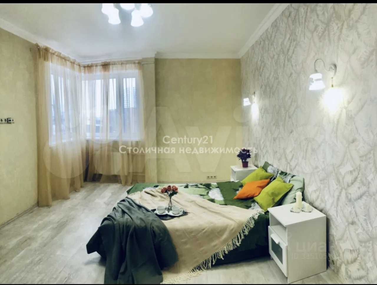 1-комнатная квартира, 47 м²