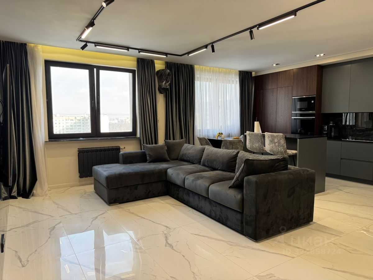 3-комнатная квартира, 87 м²