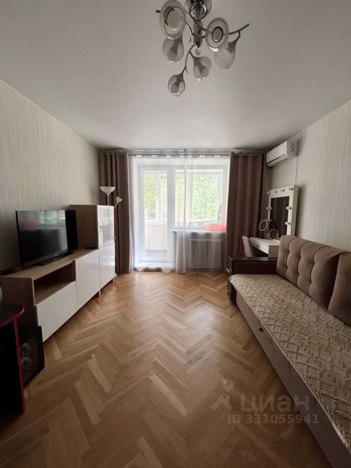 1-комнатная квартира, 38,4 м²