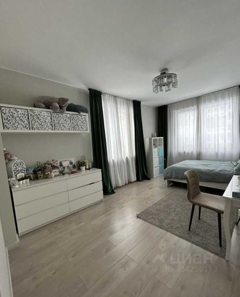 1-комнатная квартира, 49,9 м²