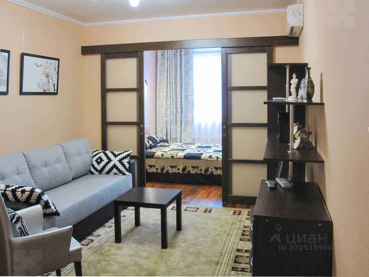 1-комнатная квартира, 42 м²