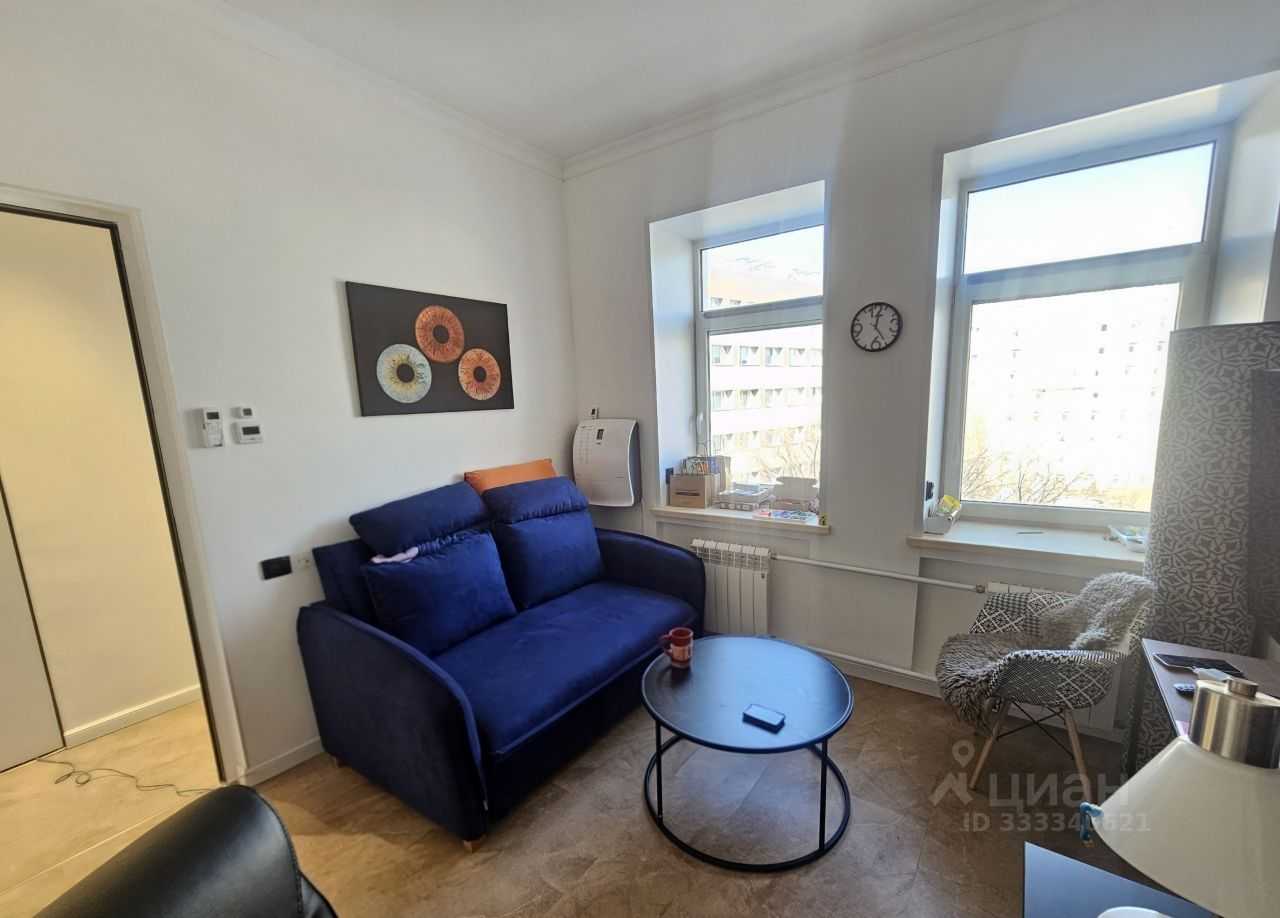 1-комнатная квартира, 31,3 м²
