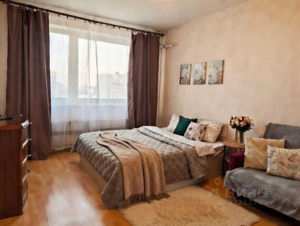 1-комнатная квартира, 37 м²