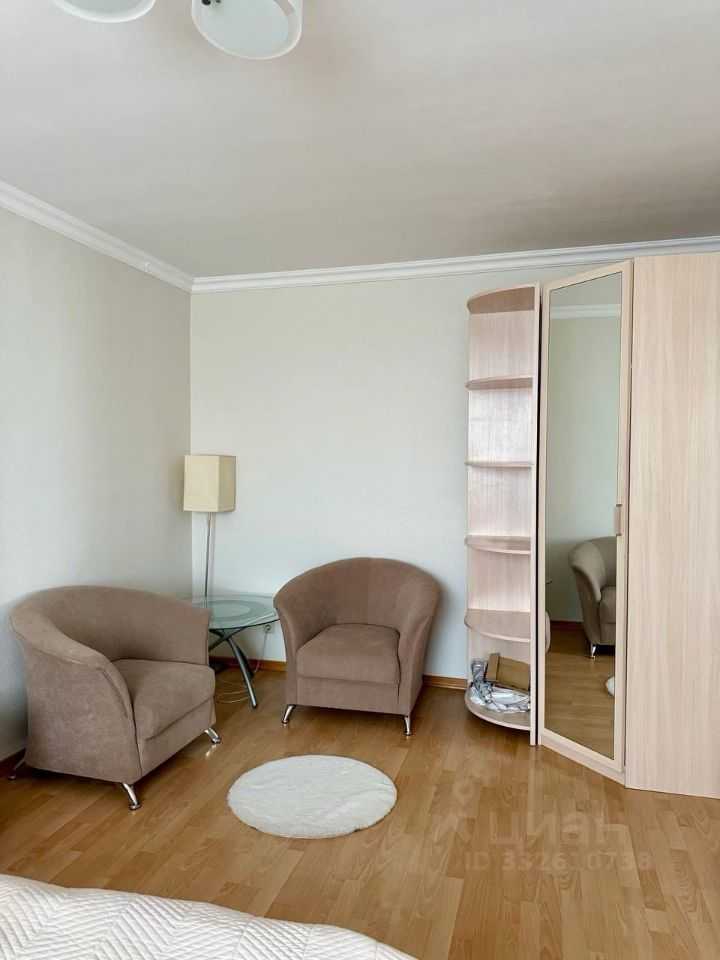1-комнатная квартира, 38 м² — фотография 2