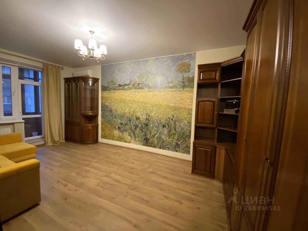 2-комнатная квартира, 58 м² — фотография 3