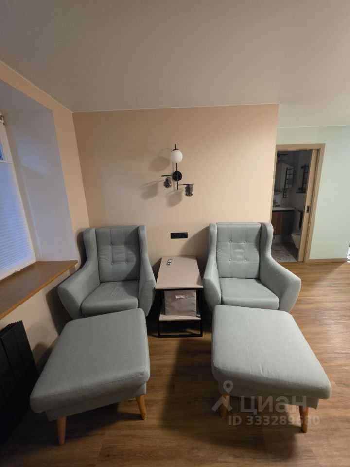 1-комнатная квартира, 30,1 м² — фотография 3