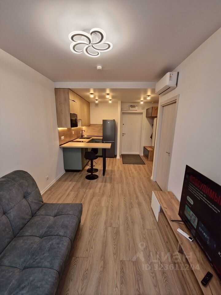 2-комнатная квартира, 38 м²