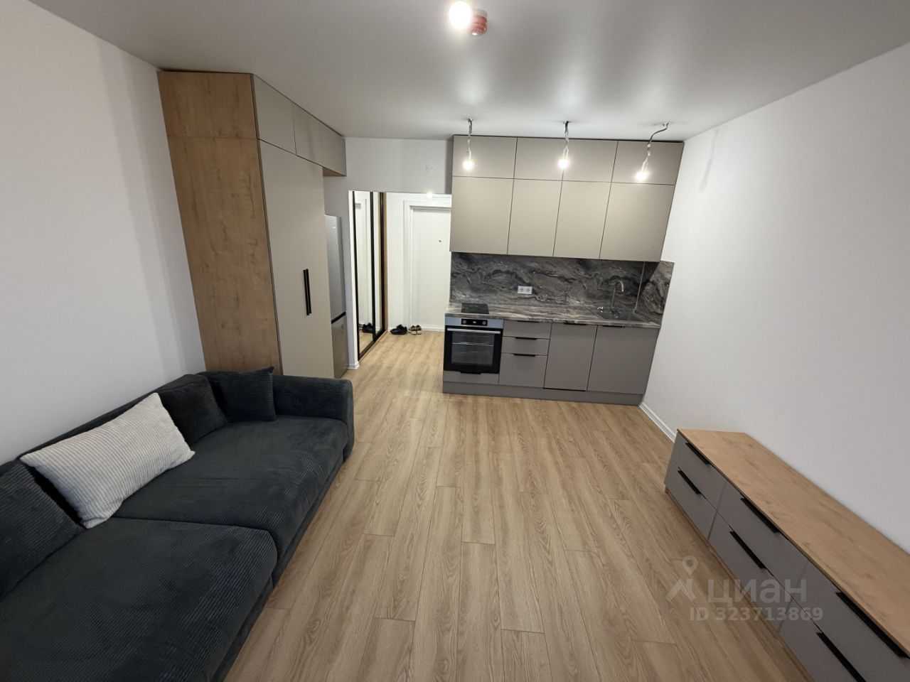 1-комнатная квартира, 23 м²