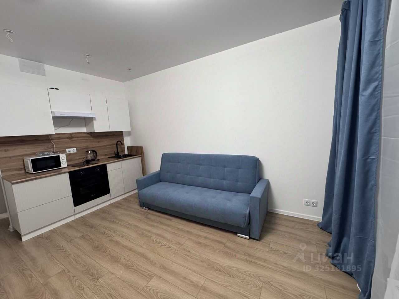 1-комнатная квартира, 24 м² — фотография 2