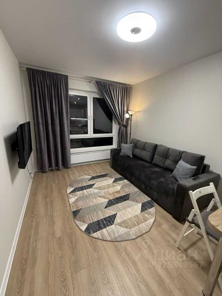 1-комнатная квартира, 35,5 м²