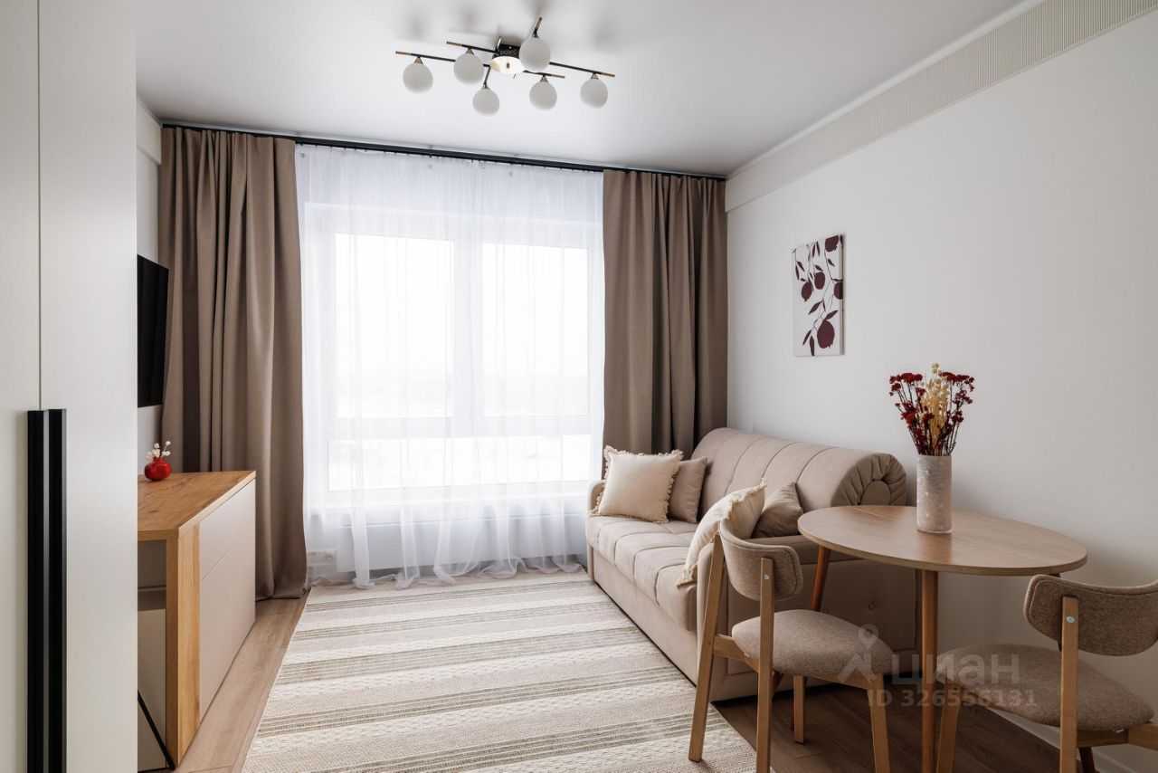1-комнатная квартира, 19,7 м²