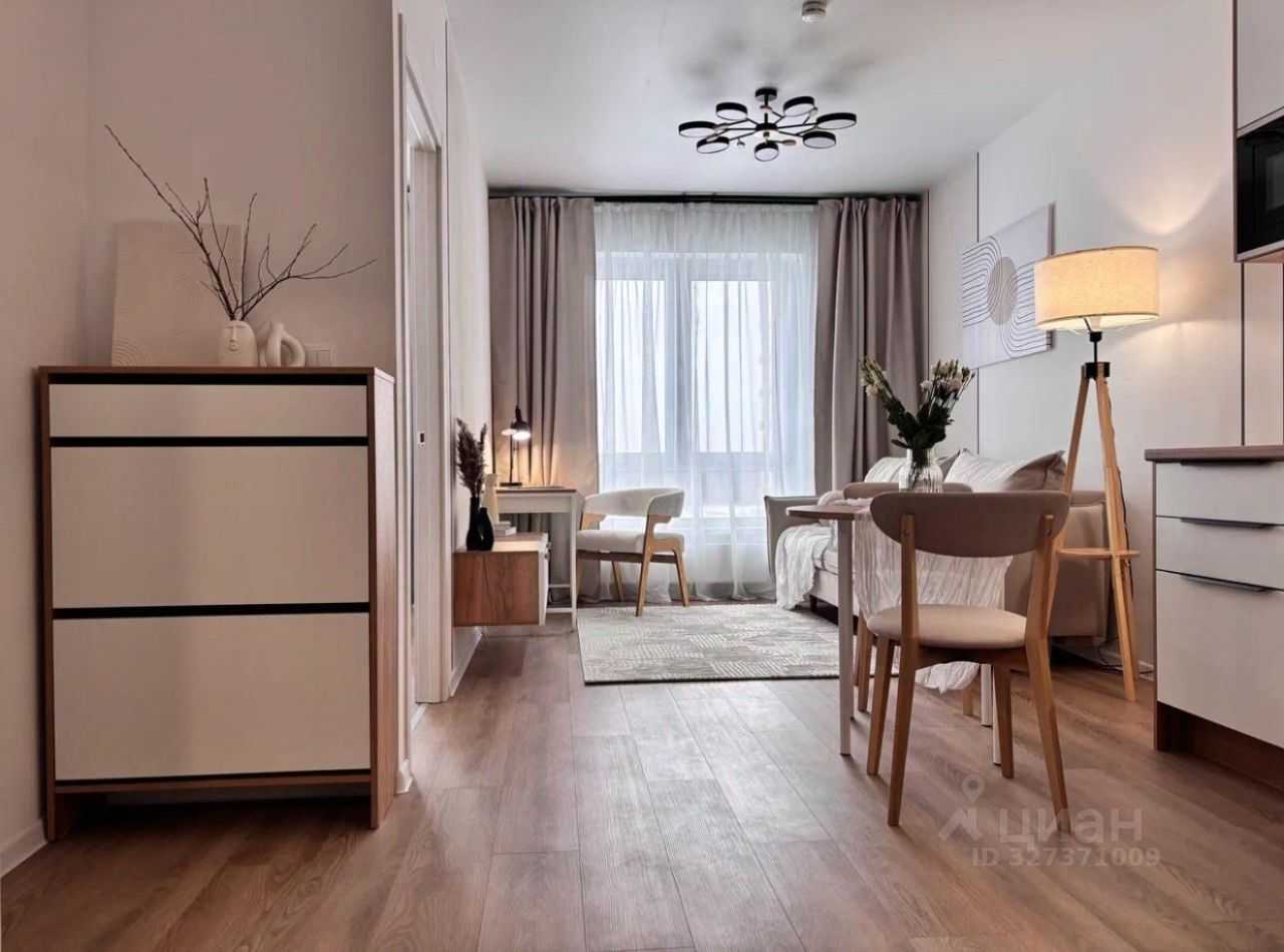 2-комнатная квартира, 32,6 м² — фотография 2