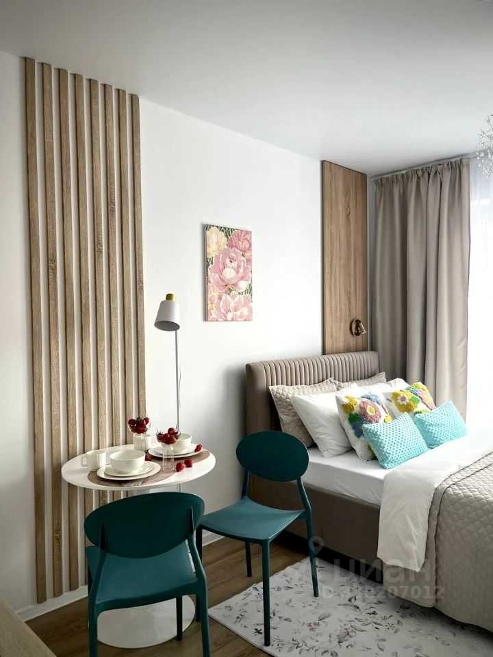 1-комнатная квартира, 19,5 м²
