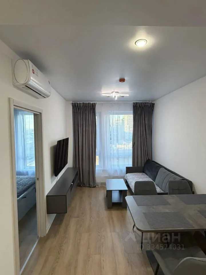1-комнатная квартира, 32,2 м²