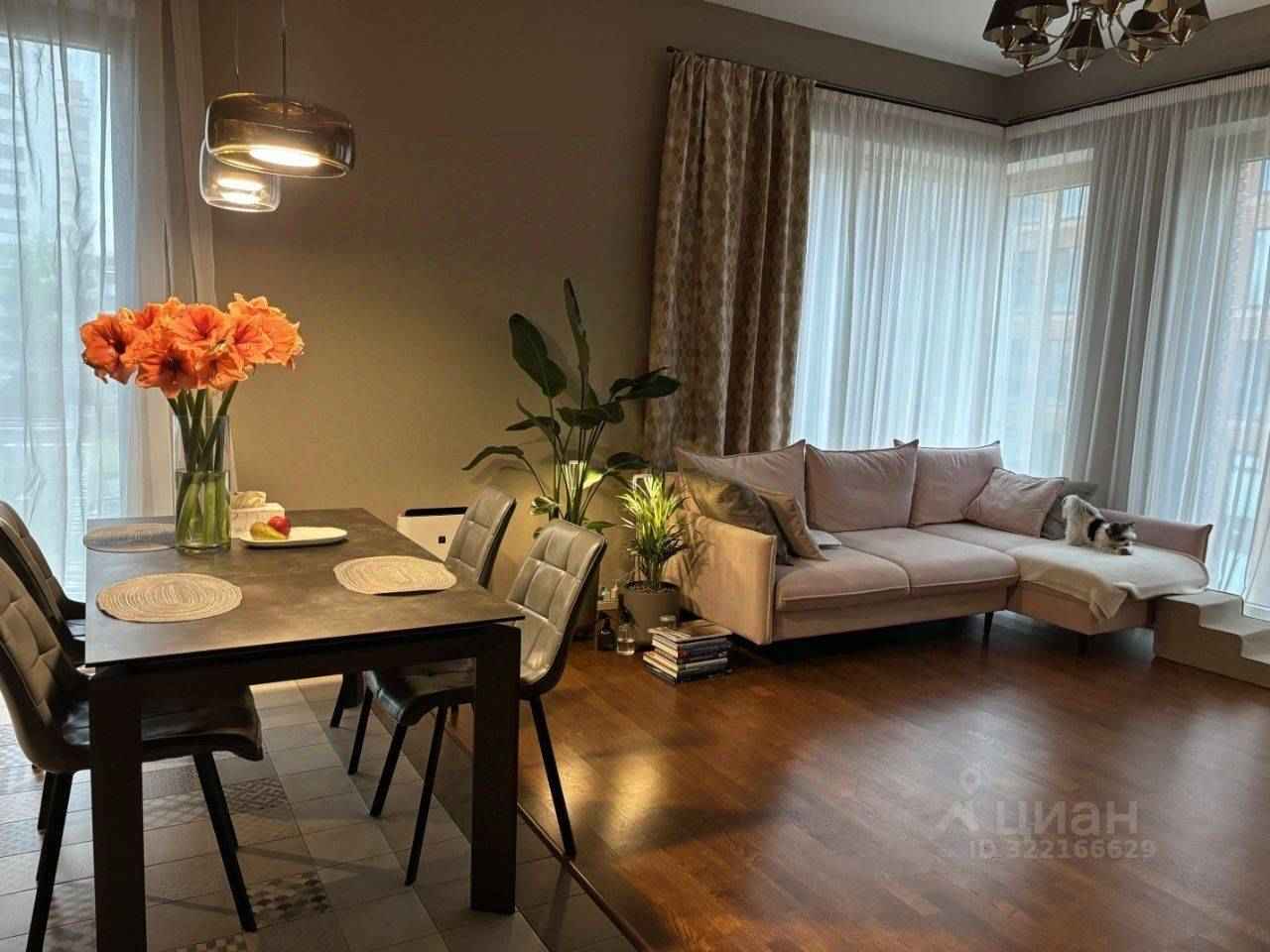 2-комнатная квартира, 100 м² — фотография 3