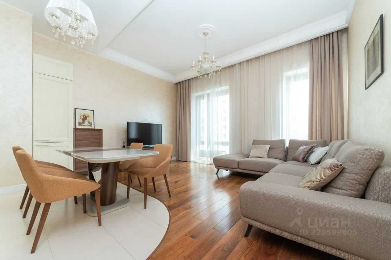 3-комнатная квартира, 112 м²