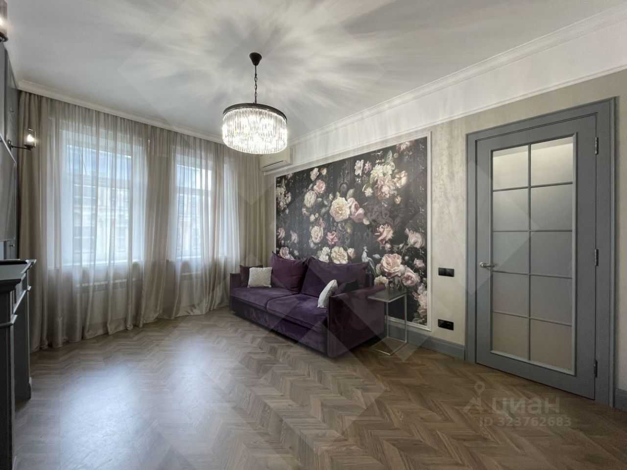 2-комнатная квартира, 56 м² — фотография 2