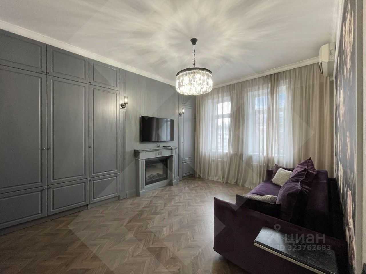 2-комнатная квартира, 56 м² — фотография 3