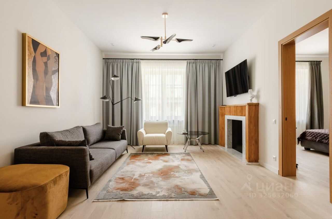 2-комнатная квартира, 75 м²