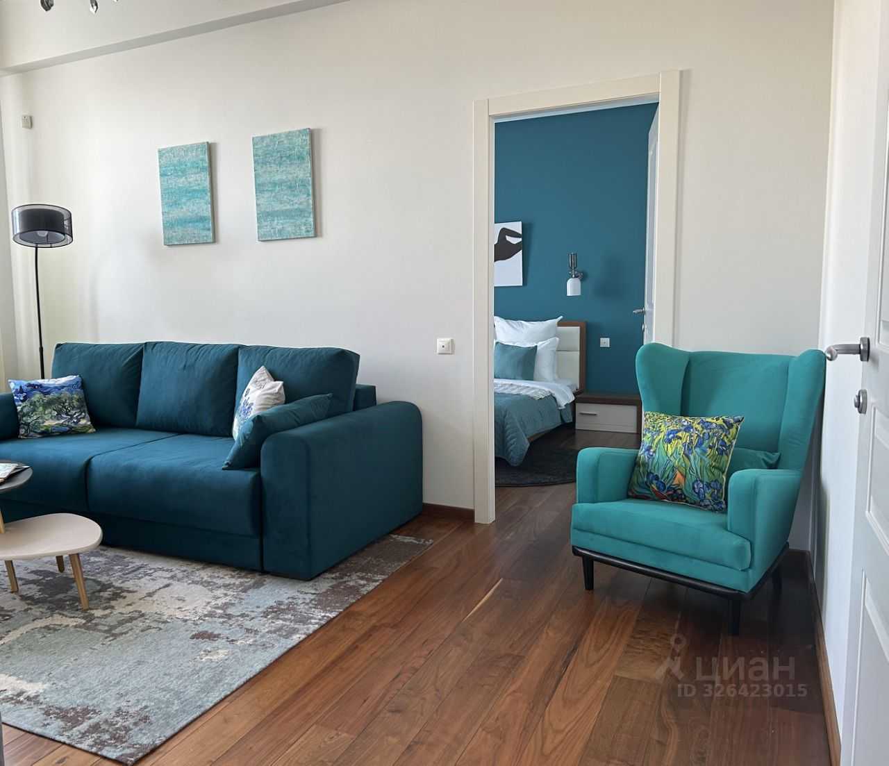 2-комнатная квартира, 60 м²